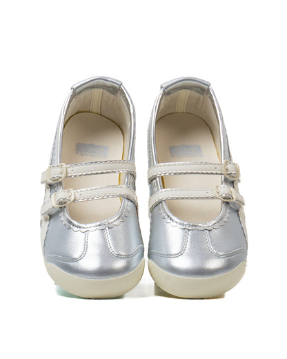 Sepatu Wanita Onitsuka Tiger Mexico Tigress Silver Cream