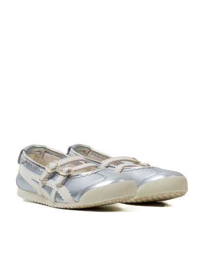 Sepatu Wanita Onitsuka Tiger Mexico Tigress Silver Cream