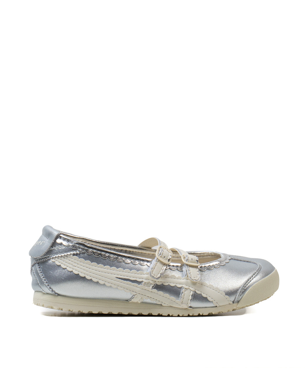 Sepatu Wanita Onitsuka Tiger Mexico Tigress Silver Cream