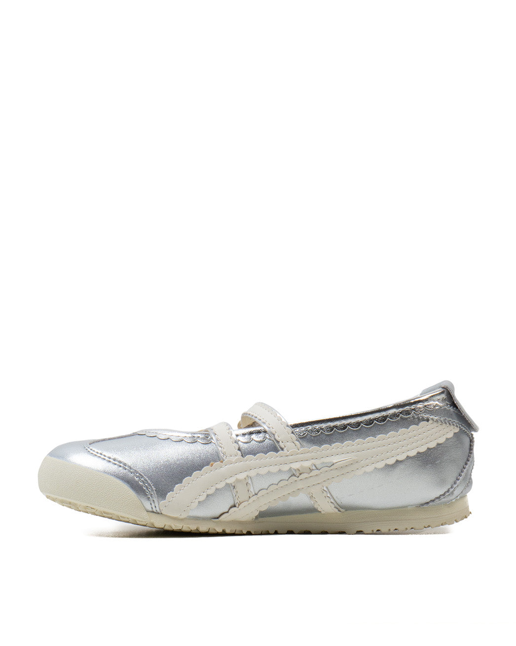 Sepatu Wanita Onitsuka Tiger Mexico Tigress Silver Cream