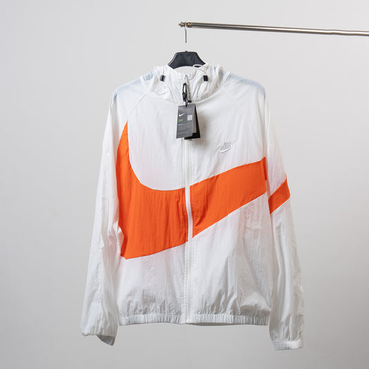 Jacket Nike Big Logo White Orange