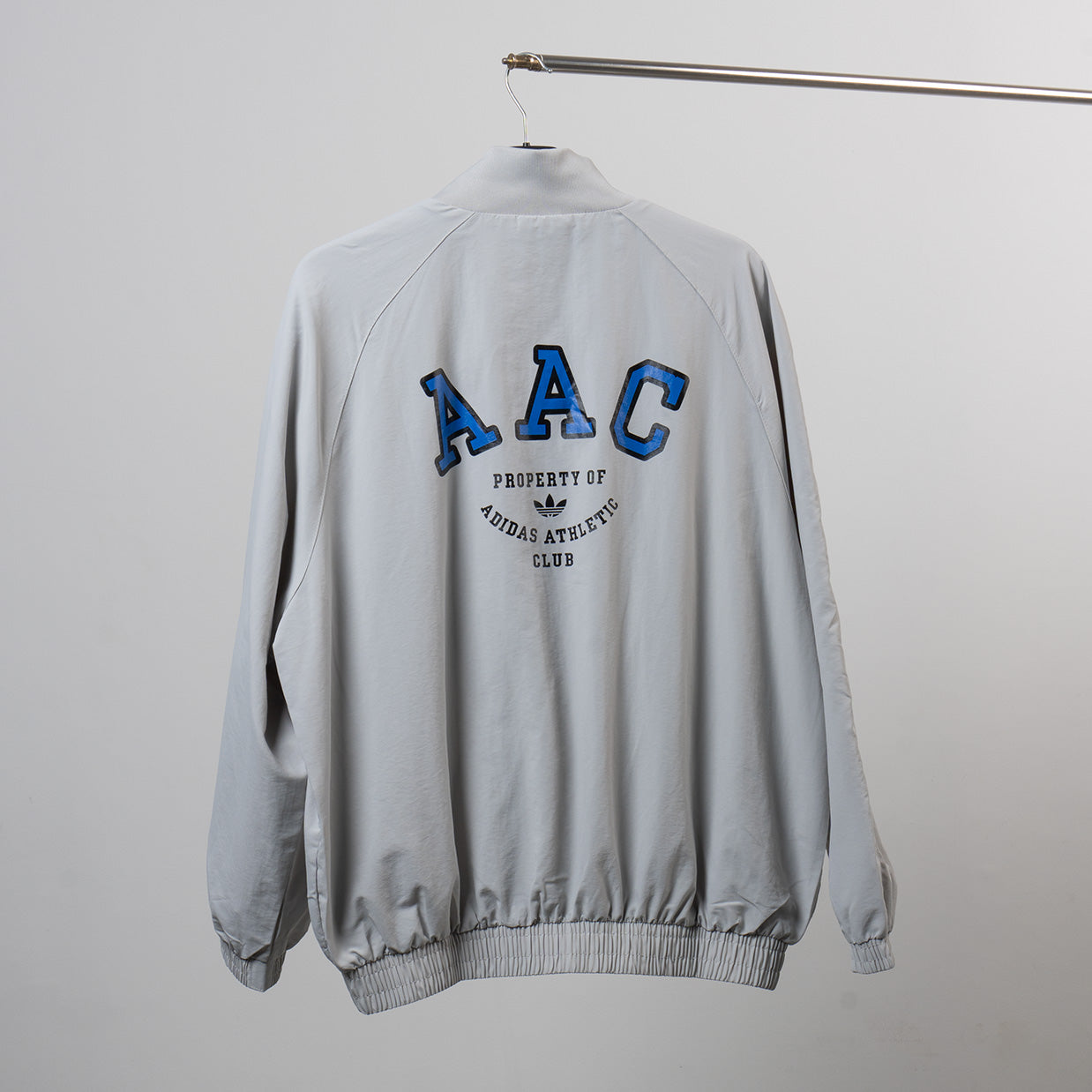 Adidas Rifta Sport Windbreaker Jacket Light Grey