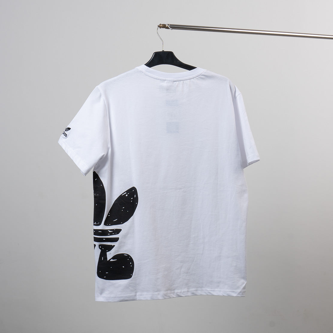 Adidas T-shirt Logo Black White