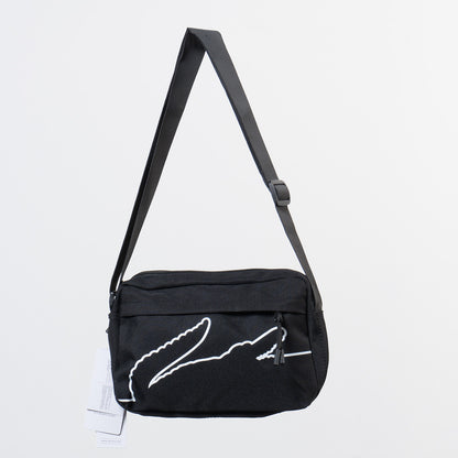 Satchel Lacoste Black in Cotton - 34997989