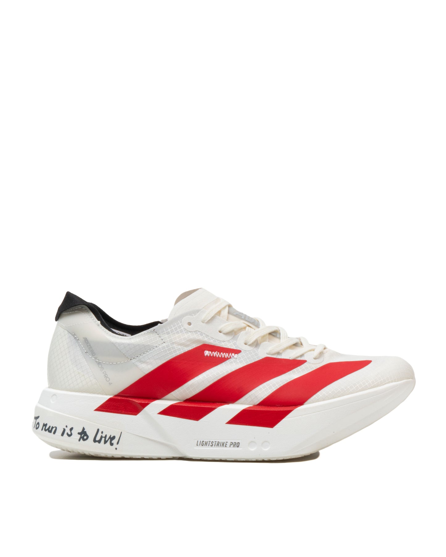 Adidas Adizero Adios Pro 4 Off White Better Scarlet