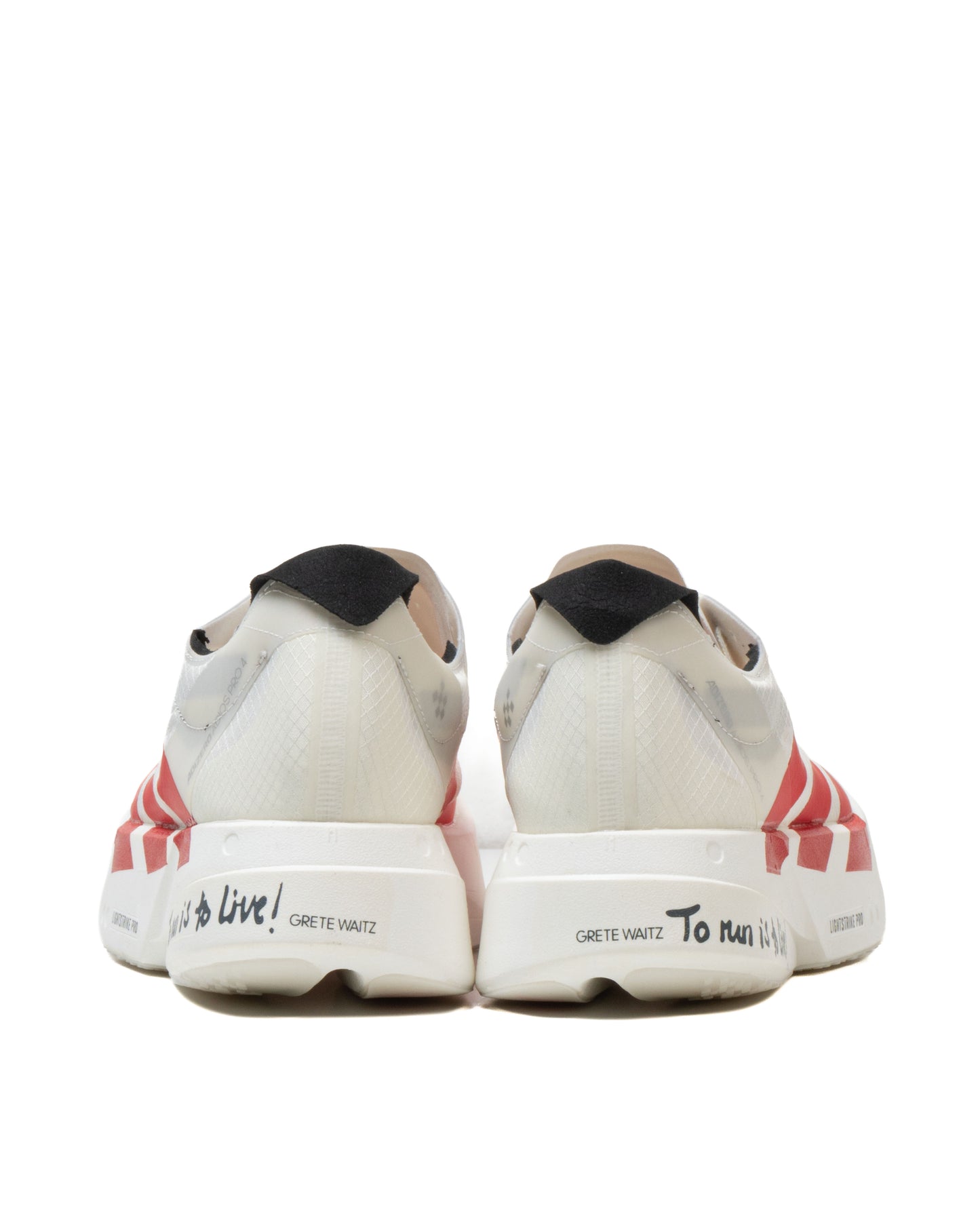 Adidas Adizero Adios Pro 4 Off White Better Scarlet