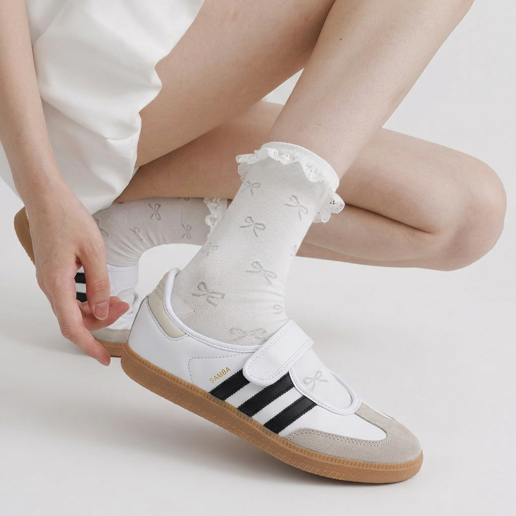Sepatu Wanita Adidas Samba Mary Jane ‘Footwear White’