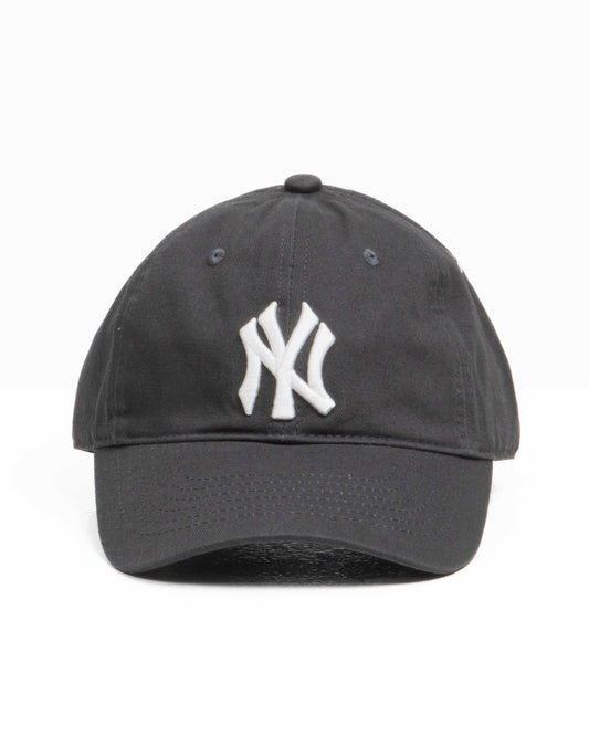 MLB Unisex N-COVER Unstructured Ball Cap NY Charcoal Grey-900440091D