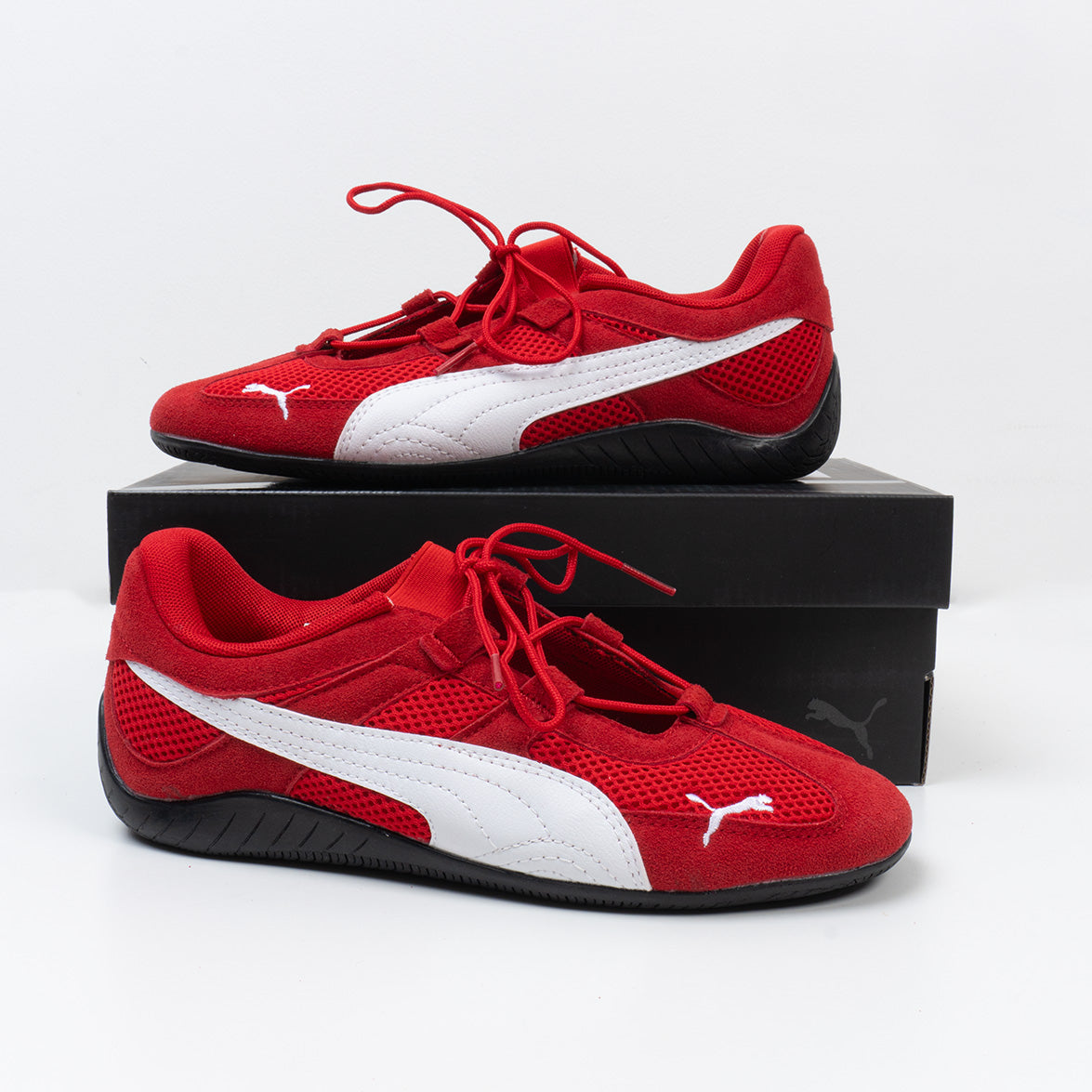 Sepatu Sneakers Wanita Casual Puma Speedcat Go Red  (Women's)