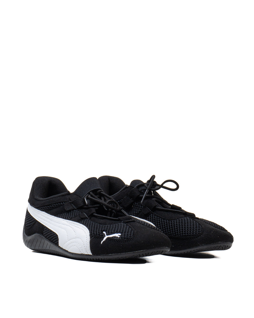 Sepatu Sneakers Wanita Casual Puma Speedcat Go Black White (Women's)