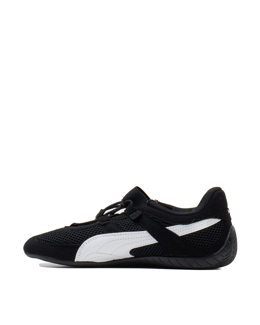 Sepatu Sneakers Wanita Casual Puma Speedcat Go Black White (Women's)