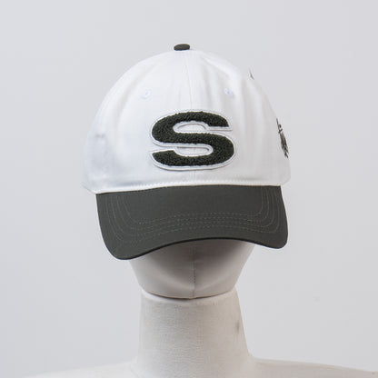 Topi Casual Low Pro Cap Casual  Stussy Chenille S Low Pro Cap White/Green