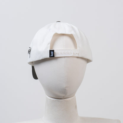 Topi Casual Low Pro Cap Casual  Stussy Chenille S Low Pro Cap White/Green