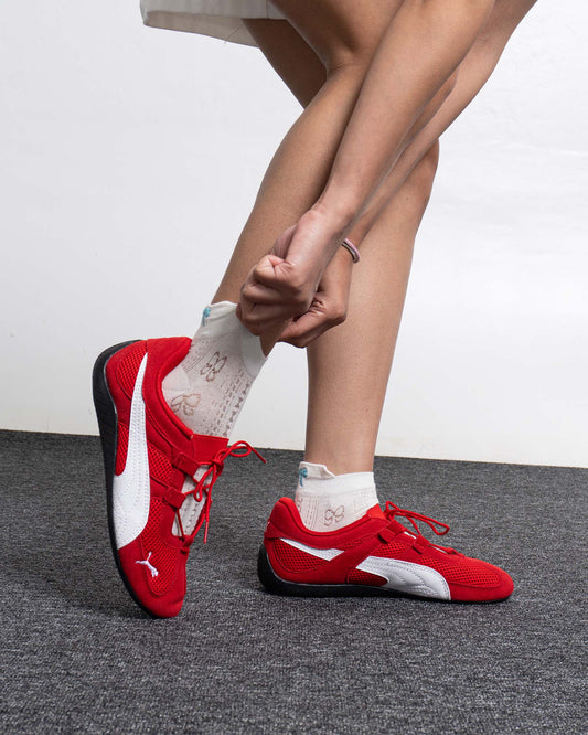 Sepatu Sneakers Wanita Casual Puma Speedcat Go Red  (Women's)