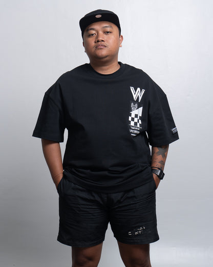 Square Checkerboard Short Sleeve T-shirt