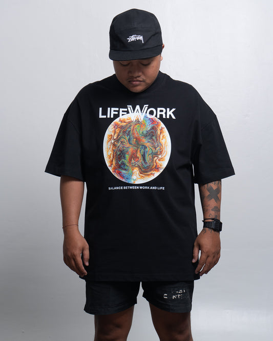 Lifework Planet Logo Short-Sleeved T-Shirt