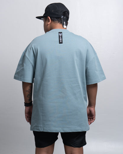 Lifework Hip Dog Tee Denim Blue (Embroidered)