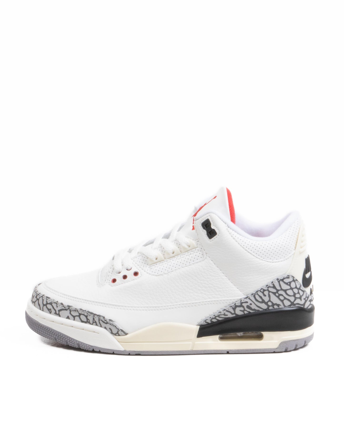 Jordan 3 Retro White Cement Reimagined Summit White/Fire Red/Black/Cement Grey 009114167A