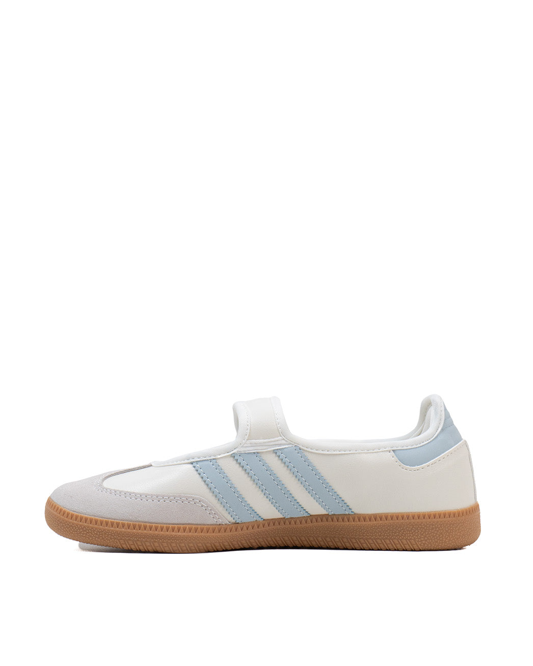 Sepatu Sneakers Wanita Casual Adidas Samba Jane White Blue Gum (Women's)