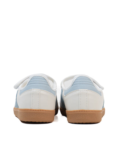 Sepatu Sneakers Wanita Casual Adidas Samba Jane White Blue Gum (Women's)