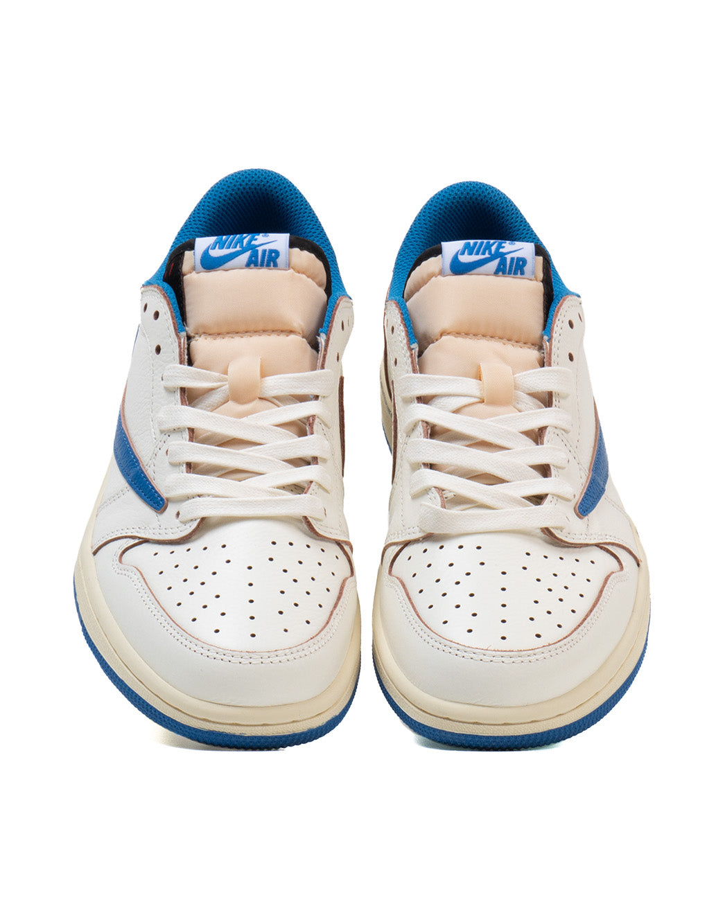 Jordan 1 Retro Low OG SP Fragment x Travis Scott Sail Military Blue