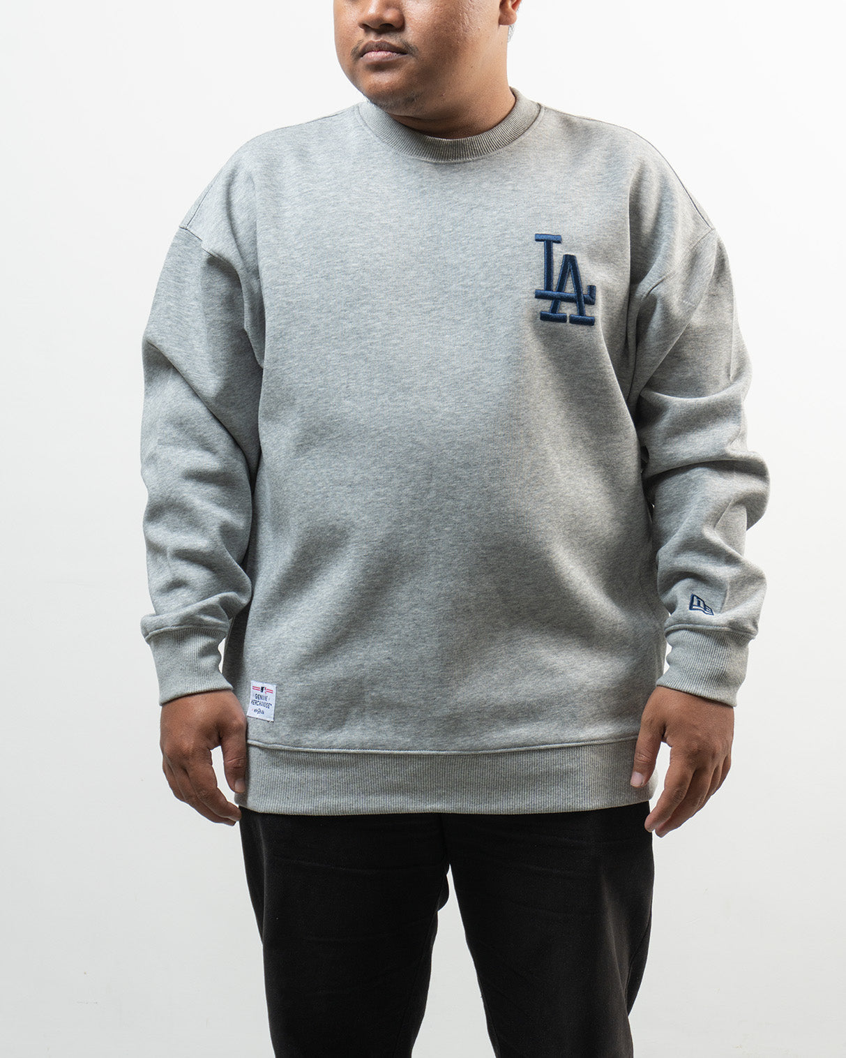 Sweater Crewneck LA Bordir