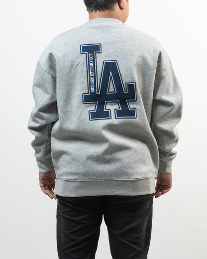 Sweater Crewneck LA Bordir