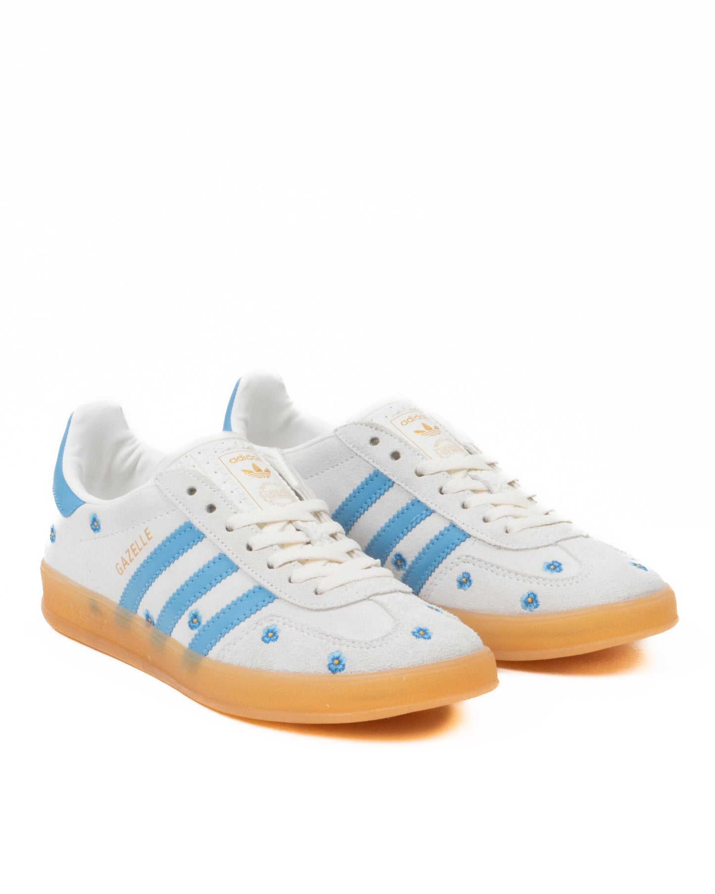 Adidas Gazelle Indoor Floral Beige Blue 146080091A