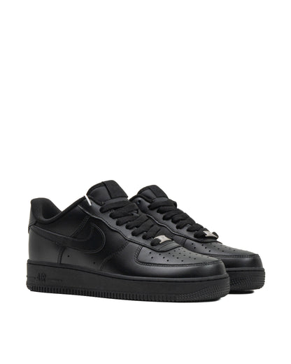 Sepatu Unisex Nike Air Force 1 Low '07 Black Black