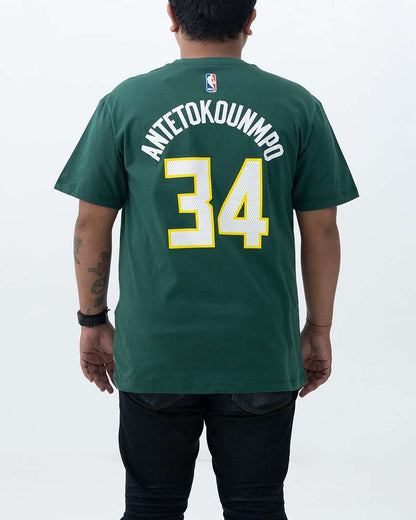 Kaos Nike Nba Milwaukee Bucks Giannis Antetokounmpo