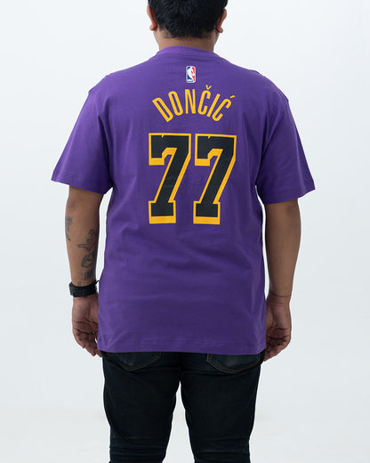 Kaos Jordan Los Angeles Lakers Luka Doncic #77 Purple