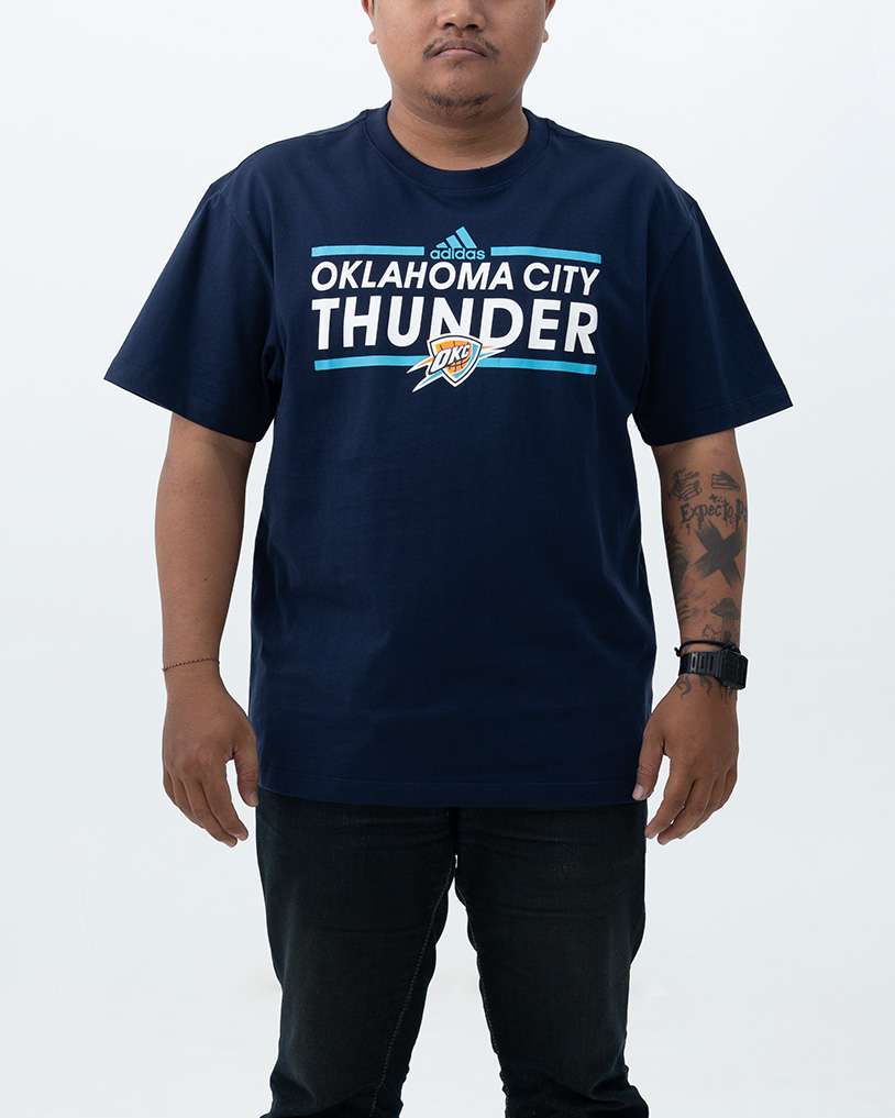 Kaos Oklahoma City Thunder adidas Navy Dassler