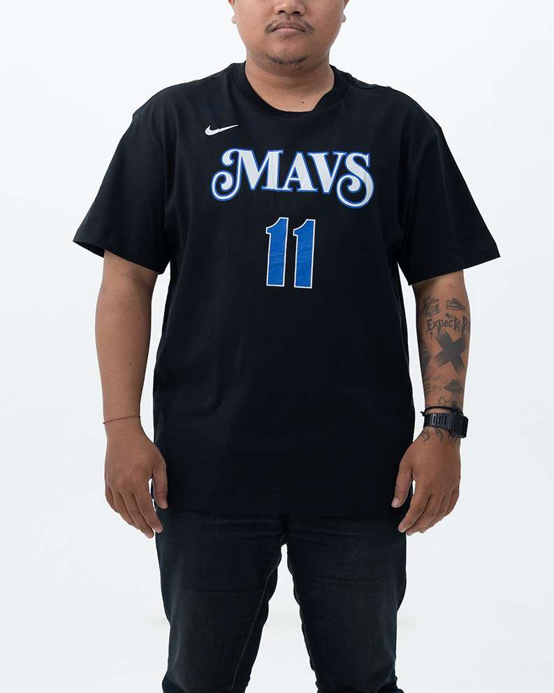 Kaos  Nike Men's Dallas Mavericks Kyrie Irving 11 City Edition N&N T-shirt