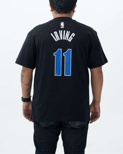 Kaos  Nike Men's Dallas Mavericks Kyrie Irving 11 City Edition N&N T-shirt