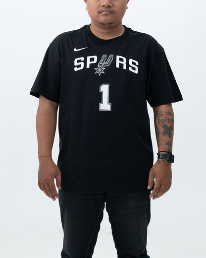 Kaos San Antonio Spurs Nba Men'S T-Shirt - Black