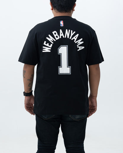 Kaos San Antonio Spurs Nba Men'S T-Shirt - Black