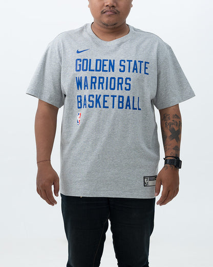 Kaos Golden State Warriors Nike Heather Gray 2023/24 Sideline Legend Performance Practice T-Shirt