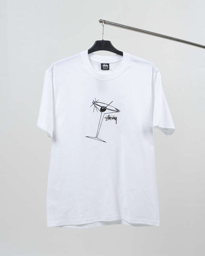 Stussy Martini Tee (SS24) White 631960091B02