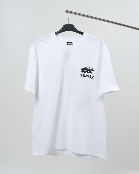 Stussy Surf walk Tee White 631930091B