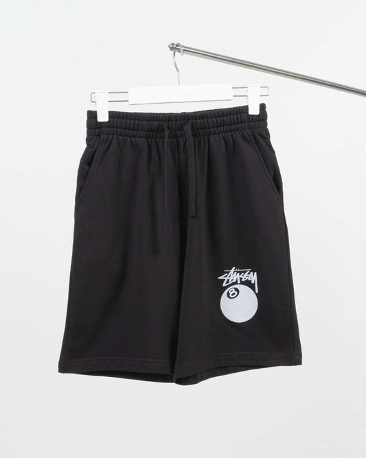 Stussy 8 Ball Fleece Short Black 632140091B