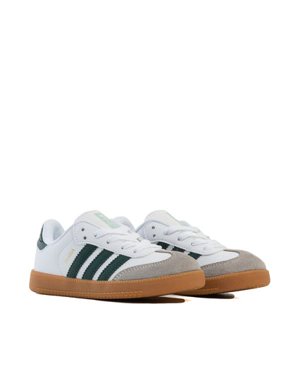 Adidas Samba OG White Collegiate Green Gum Kids