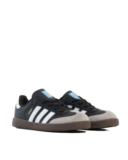 Adidas Samba Kids Black Suede Grey