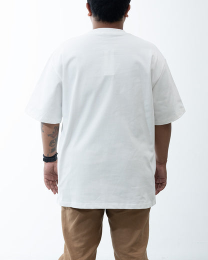 ALO Front Big Logo White Black