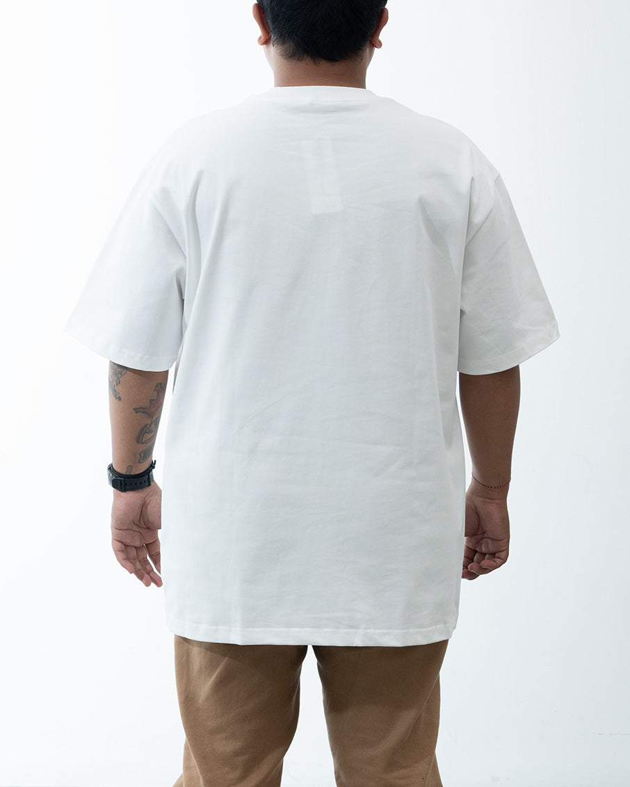 ALO Front Big Logo White Pink