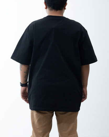 ALO Front Big Logo Black White