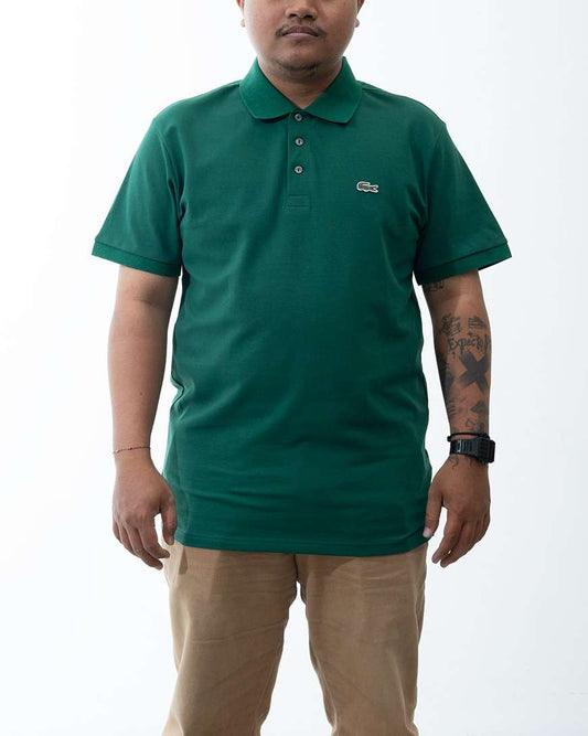 Lacoste Polo Shirt Green Men Kaos Polo