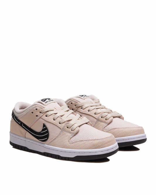 Sepatu Pria SB Dunk Low Albino & Preto Fossil Black Sail - 14243