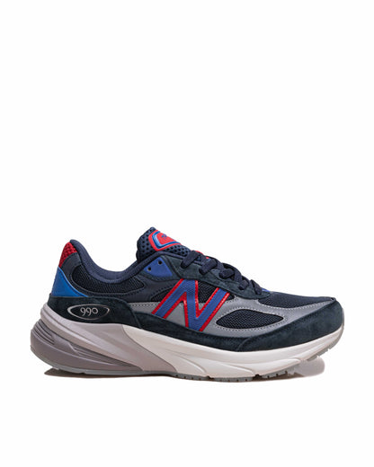 Sepatu Pria Kith x New Balance 990v6 MSG Navy - Navy Blue Red - 14296