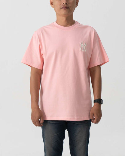 Baju Kaos MLB Like Galaxy Graphic T-Shirt Peach