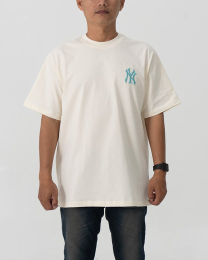 Baju Kaos MLB Like Galaxy Graphic T-Shirt Yellow